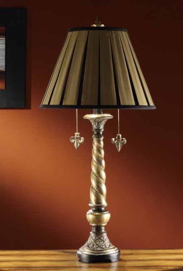 (image for) Twisted Column Table Lamp, CVATP668 TEXT_CLOSE_WINDOW