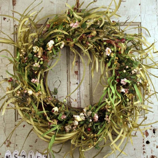 (image for) Whispy Green Summer Wreath WS2153 TEXT_CLOSE_WINDOW