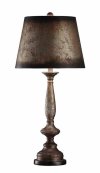 (image for) Silver Patina Table Lamp # CVATP042