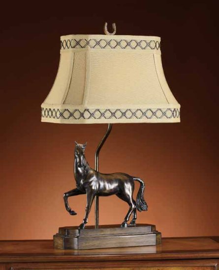 (image for) Prancing Horse Table Lamp, CVATP585 TEXT_CLOSE_WINDOW