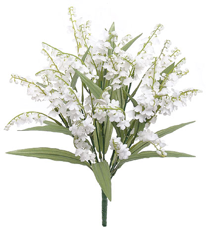 (image for) 14.5" LILY OF VALLEY BUSH- S7154 (24 piece min) TEXT_CLOSE_WINDOW
