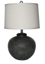 Hammered Ceramic Table Lamp, CVAP1256