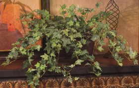 Silk Ivy Ledge Planter GR103-30