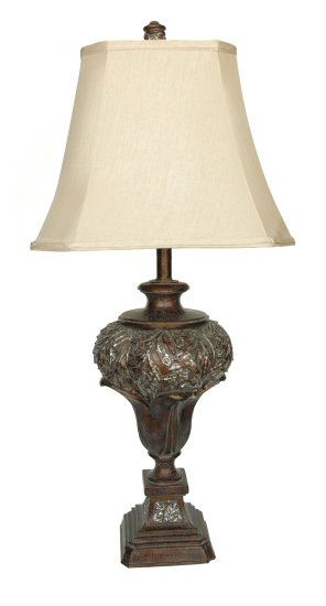 (image for) Brushed Umber Table Lamp, CVARP509 TEXT_CLOSE_WINDOW