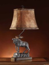 Majestic Moose Table Lamp, CVATP582