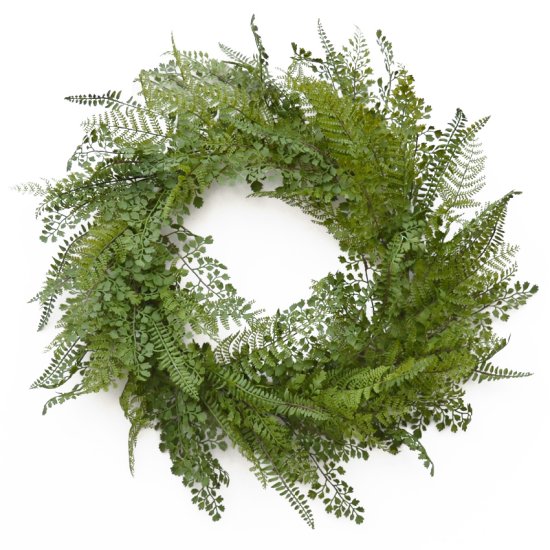 (image for) Wispy Fern Wreath WR4950 Out of Stock TEXT_CLOSE_WINDOW