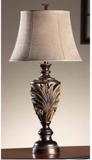 (image for) Bronze and Green Table Lamp, CVOMD015 TEXT_CLOSE_WINDOW