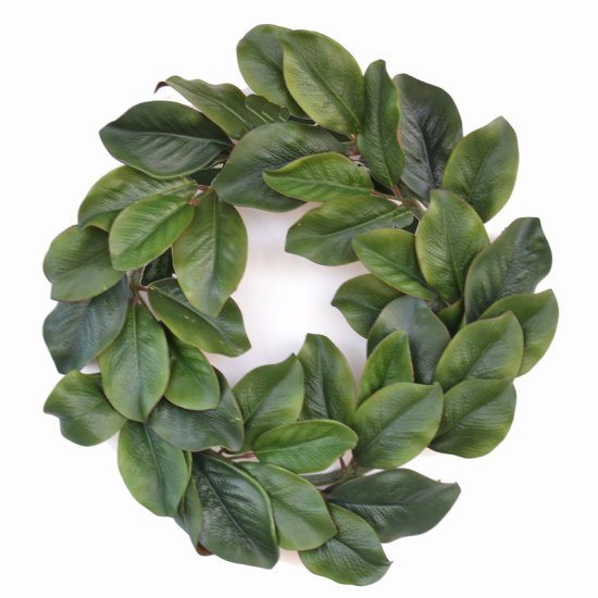 (image for) Magnolia Leaf Wreath WR4949 Out of Stock TEXT_CLOSE_WINDOW