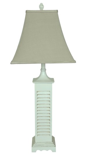 (image for) White Shutter Table Lamp, CVARP287 TEXT_CLOSE_WINDOW