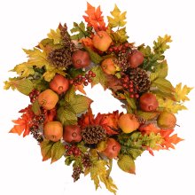 Fall Fruit Wreath with Pomegranates WR4972