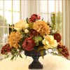 (image for) Elegant Silk Flower Arrangement with Hydrangeas, Magnolias and Roses AR334