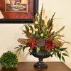 (image for) Botanical Floral Design in Black Urn AR483