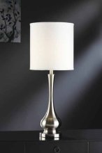 Brushed Nickel Table Lamp, CVACR870