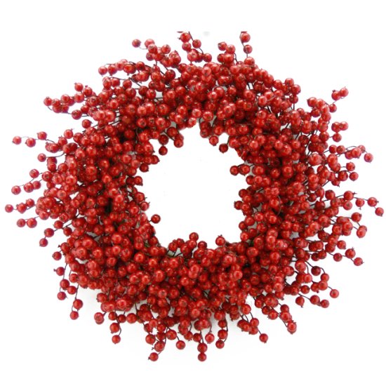 (image for) CR4651 Christmas Red Berry Wreath TEXT_CLOSE_WINDOW