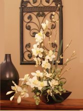 (image for) Cymbidium Soft Silk Orchid Arrangement O114-73