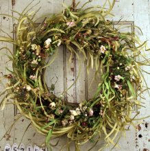 (image for) Whispy Green Summer Wreath WS2153