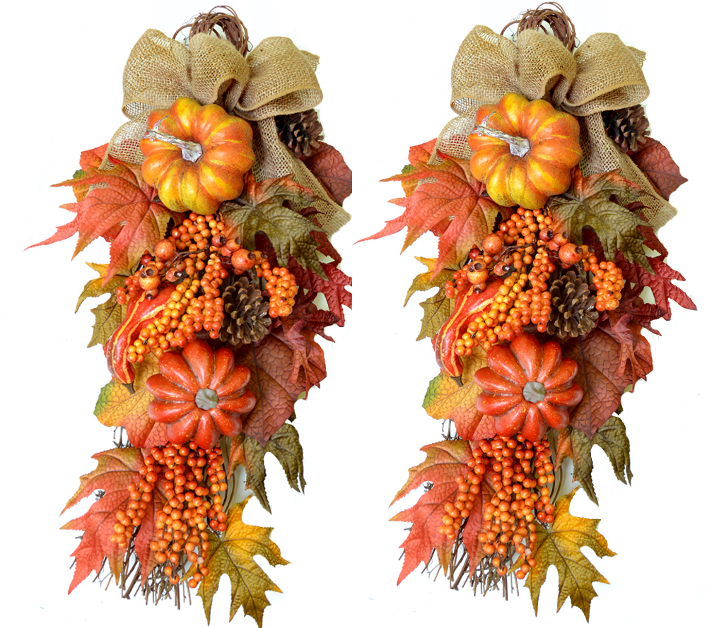 -Dollar Store Fall Door Decor Ideaseasy And Cheap! thumbnail