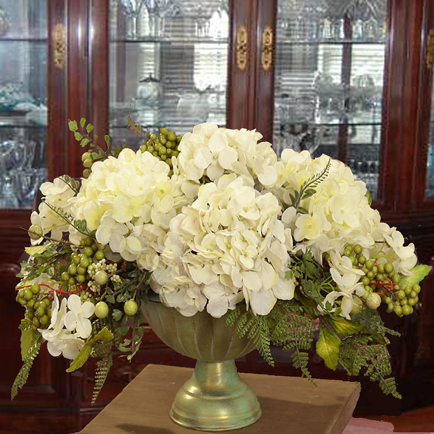 silk centerpiece flower arrangements