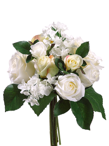 (image for) Two Tone Cream Hydrangea Bouquet FBQ029-CR/TT TEXT_CLOSE_WINDOW