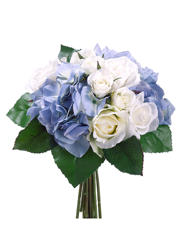 (image for) Blue Cream Hydrangea Bouquet FBQ030-BL/CR TEXT_CLOSE_WINDOW