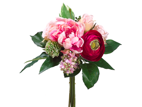 (image for) Peony/Rose/Lilac Bouquet Pink Beauty FBQ043-PK/BT TEXT_CLOSE_WINDOW