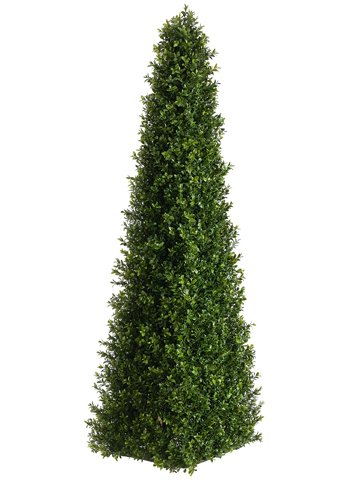(image for) Set of 2 - 4' Triangular Boxwood Topiary - 2 ea. TP-LPB214 TEXT_CLOSE_WINDOW