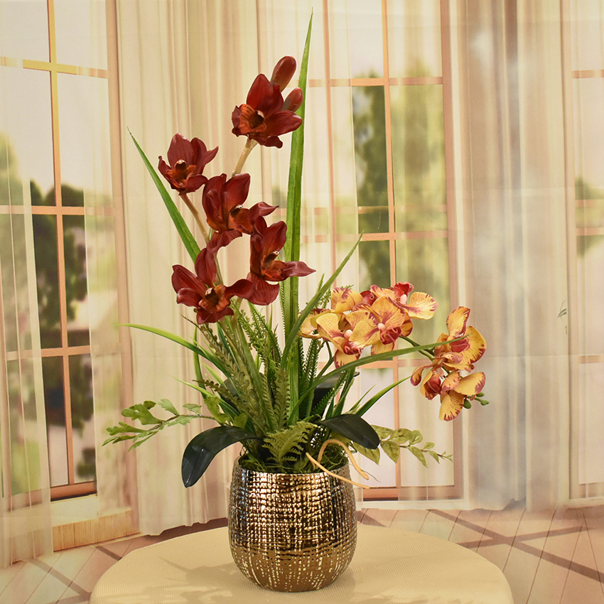 (image for) Cymbidium and Butterfly Orchid Floral Design O183 TEXT_CLOSE_WINDOW